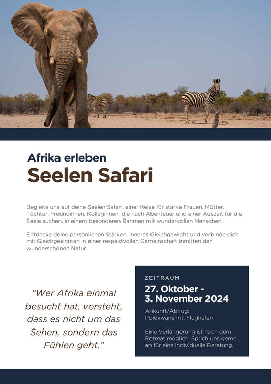 Seelen Safari Südafrika und Botsuana