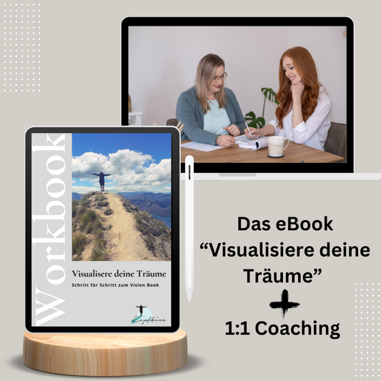 eBook "Visualisiere deine Träume" mit 1:1 Coaching